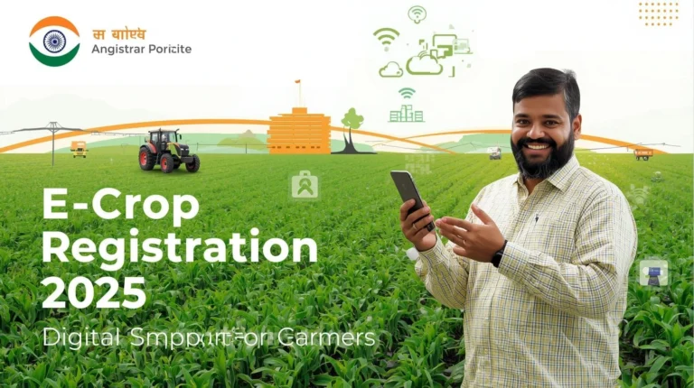 ई-क्रॉप e-crop registration