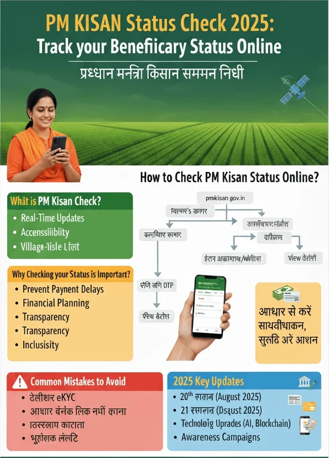 PM Kisan Status Check 2026: Your Complete Guide to Verify Beneficiary & Installment Status 2 PM Kisan Status Check 2025