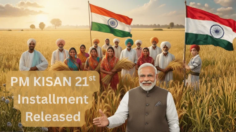 19 नवंबर pm kisan 21st installment released