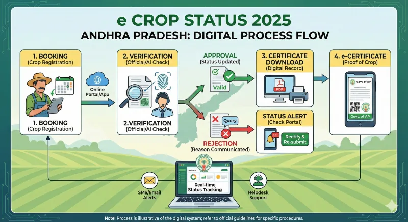e crop status and booking guideline