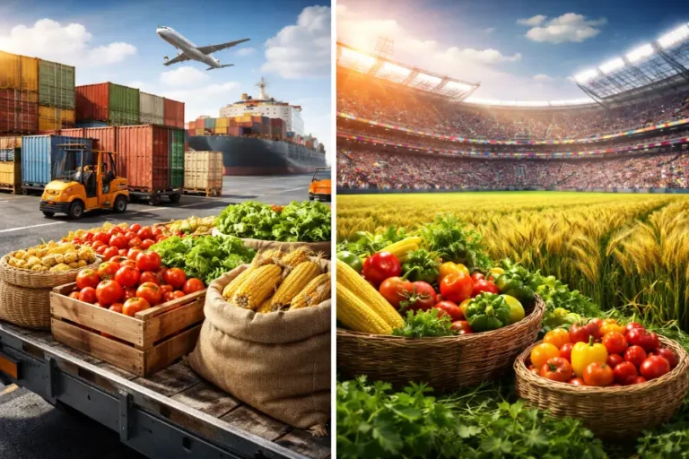 agriculture benefits from world sports events