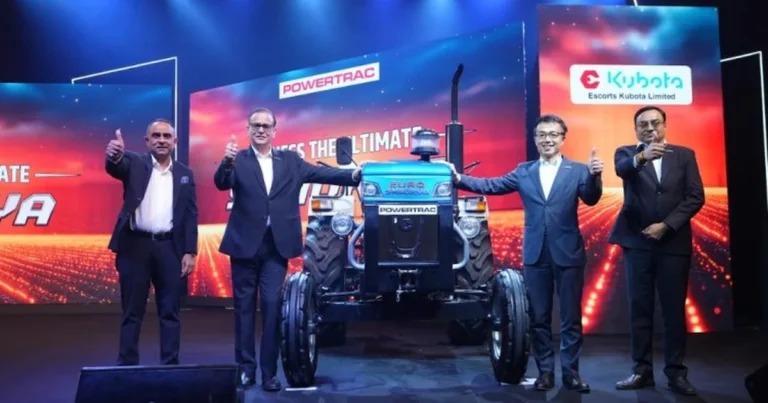 Escorts Kubota Launches Powertrac Shaurya Tractors