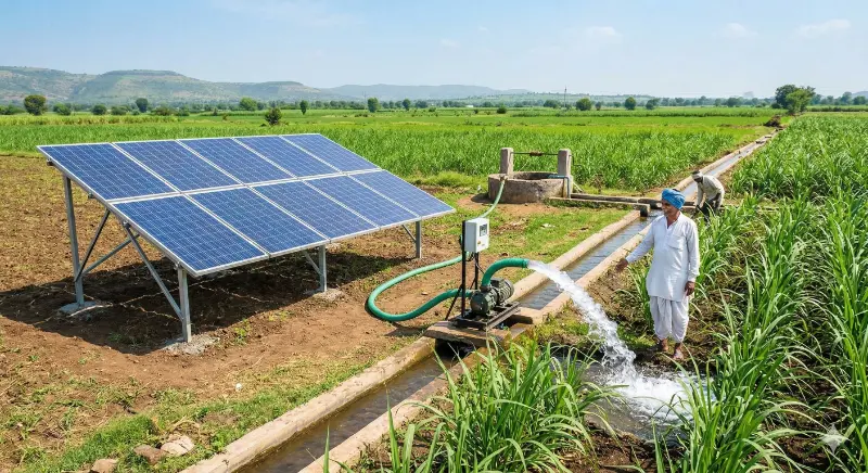 pm kusum yojana solar pump scheme