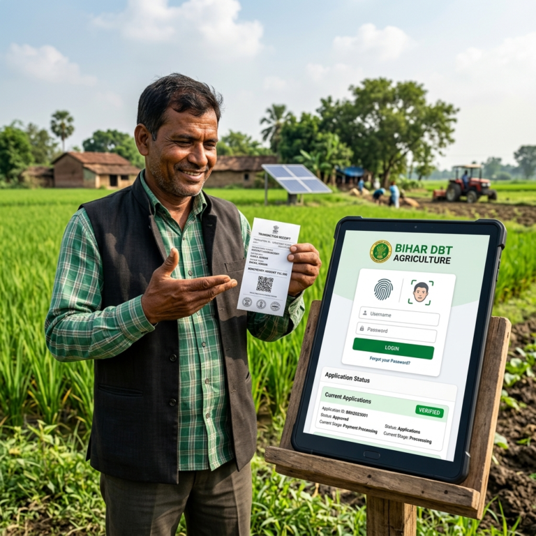 Bihar DBT Agriculture Portal Status Check