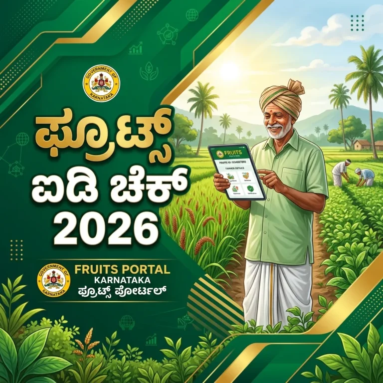 ಫ್ರೂಟ್ಸ್ ಐಡಿ ಚೆಕ್ 2026 ಆಧಾರ್ ಮೂಲಕ ಎಫ್ಐಡಿ ವಿವರ