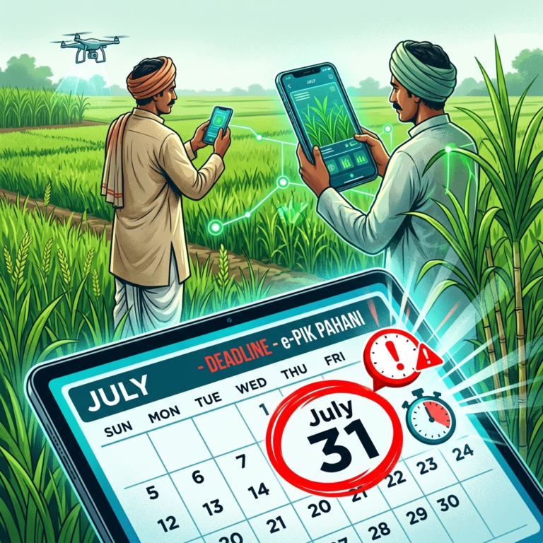 Maharashtra Pik Vima Last Date and e-Pik Pahani